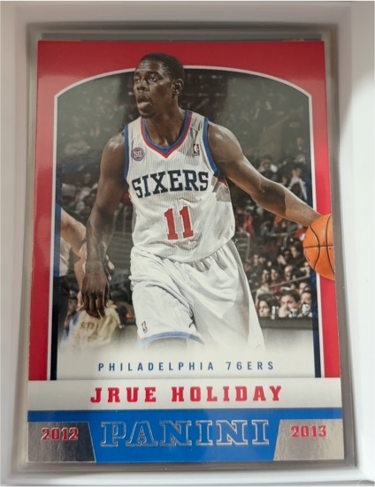 2012-13 Panini #90 Jrue Holiday — front