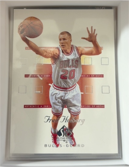 2001-02 Upper Deck SP Authentic #22 Fred Hoiberg — front