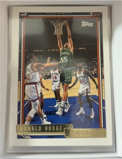 1992-93 Topps #178 Donald Hodge Dallas Mavericks — front