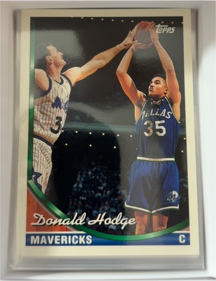 1993-94 Topps #6 Donald Hodge — front