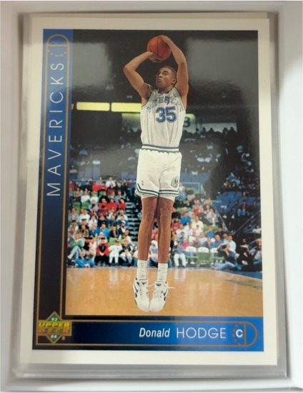 1993-94 Upper Deck #116 Donald Hodge — front
