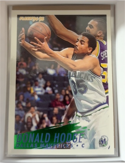 1994-95 Fleer #48 Donald Hodge — front