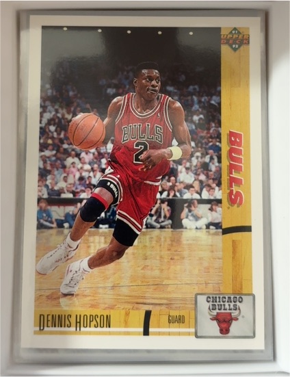 1991-92 Upper Deck #169 Dennis Hopson — front