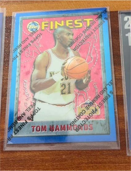 1995-96 Topps Finest #143 Tom Hammonds — front