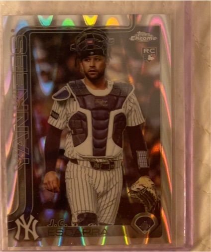 2025 Topps Chrome Update #USC197 J.C. Escarra — front