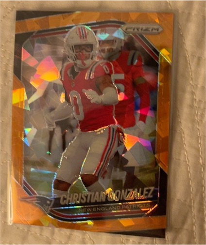 2025 Panini Prizm #176 Christian Gonzalez — front