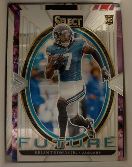 2024 Panini Select #20 Brian Thomas Jr. Select Future — front