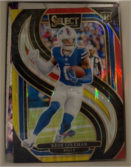2024 Panini Select #153 Keon Coleman — front