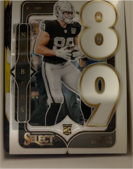 2024 Panini Select #12 Brock Bowers — front