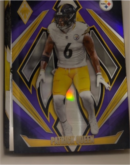 2024 Panini Phoenix #117 Patrick Queen Purple — front