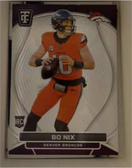 2024 Panini Totally Certified #105 Bo Nix — front