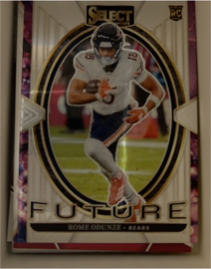 2024 Panini Select #22 Rome Odunze Select Future — front