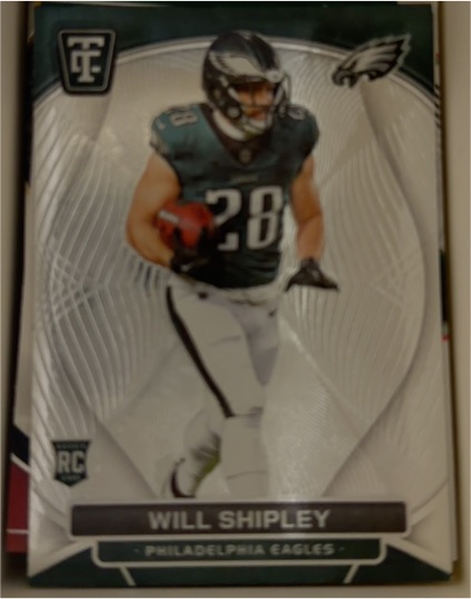 2024 Panini Totally Certified #173 Will Shipley — front