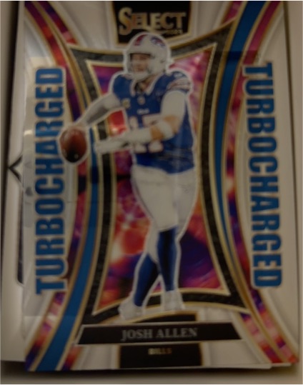 2024 Panini Select #18 Josh Allen Turbocharged — front