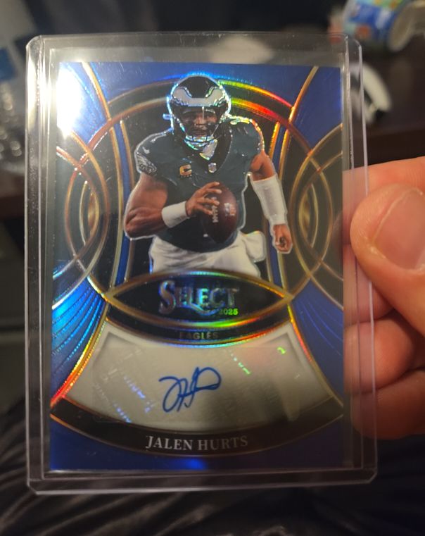 2025 Panini Select #SP-JLH Jalen Hurts — front