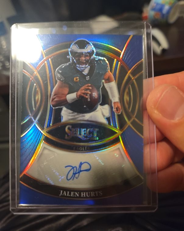 2025 Panini Select #/149 Jalen Hurts — front