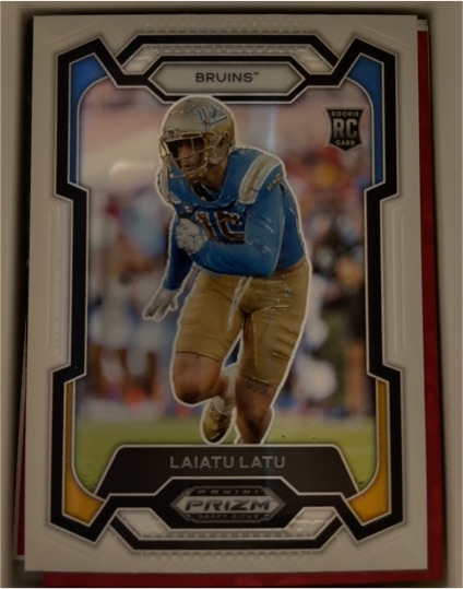 2024 Panini Prizm Draft Picks #121 Laiatu Latu — front