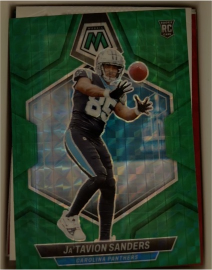 2024 Panini Mosaic #377 Ja'Tavion Sanders — front