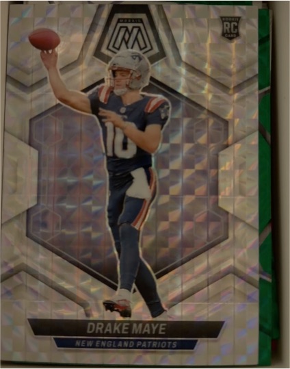 2024 Panini Mosaic #303 Drake Maye — front