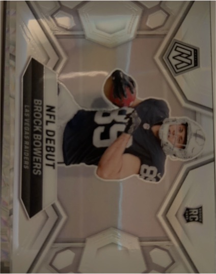 2024 Panini Mosaic NFL Debut #286 Brock Bowers — front