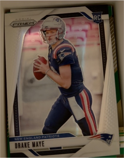2024 Panini Prizm #329 Drake Maye — front