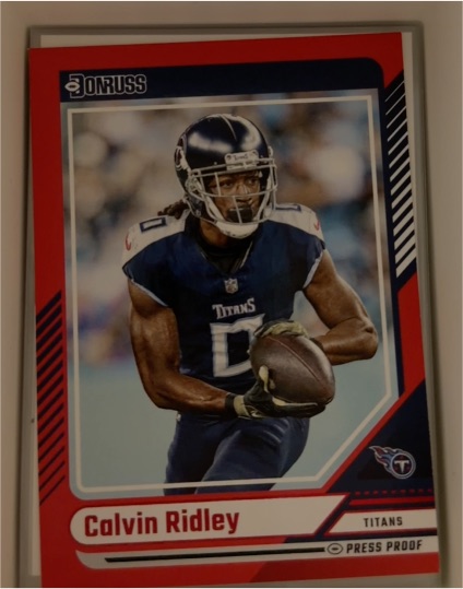 2024 Donruss #7 Calvin Ridley — front