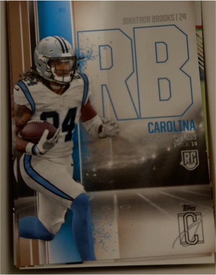 2024 Topps Signature Class #81 Jonathon Brooks — front
