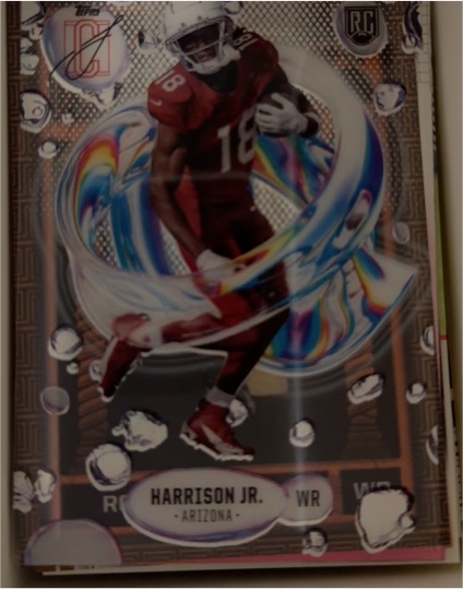 2024 Topps Signature Class #F-13 Marvin Harrison Jr. — front