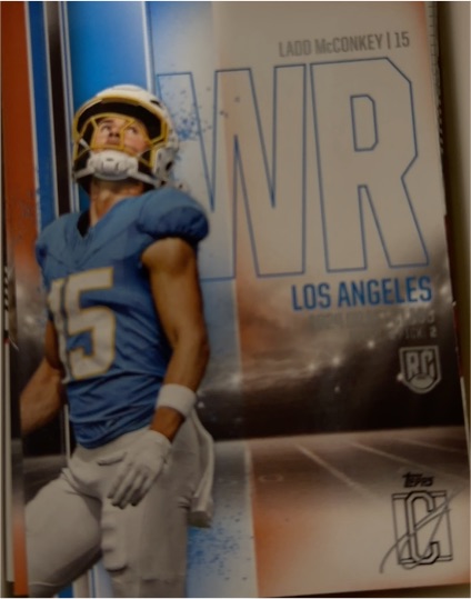 2024 Topps Signature Class #135 Ladd McConkey — front