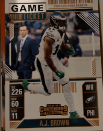 2024 Panini Contenders #81 A.J. Brown — front