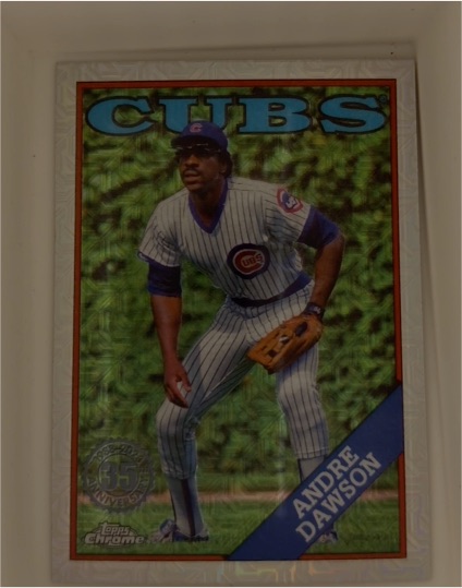 2023 Topps Series 2 1988 Topps Chrome Silver Pack Mojo Andre Dawson #2T88C-24 — front