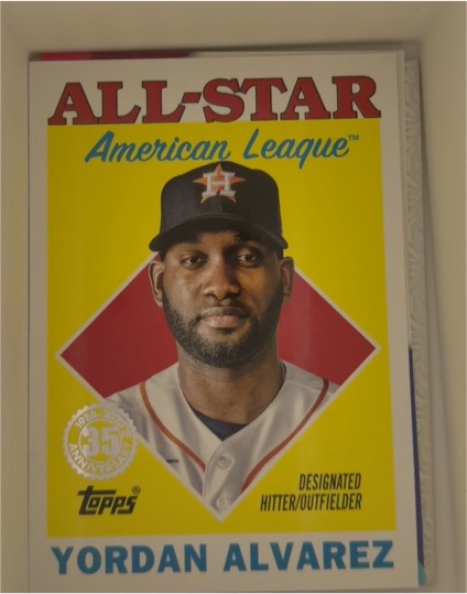 2023 Topps Series 2 1988 All-Star #88AS-15 Yordan Alvarez — front