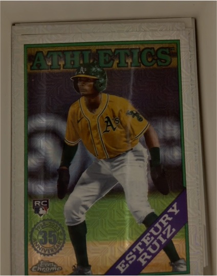 2023 Topps Series 2 Silver Pack Mojo #2T88C-90 Esteury Ruiz — front