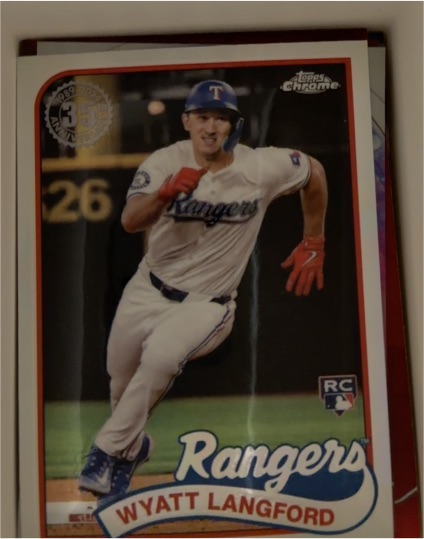 2024 Topps Chrome #122 Wyatt Langford — front