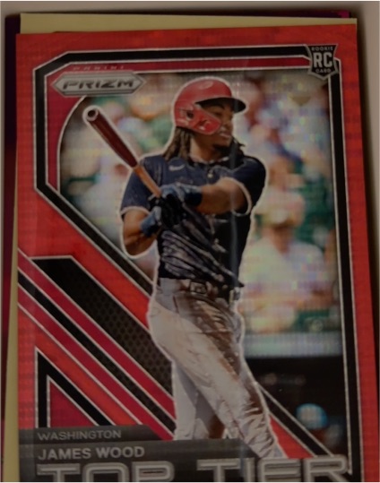 2024 Panini Prizm Top Tier #13 James Wood — front
