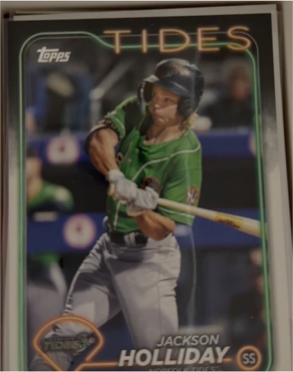 2024 Topps Pro Debut #PD-27 Jackson Holliday — front