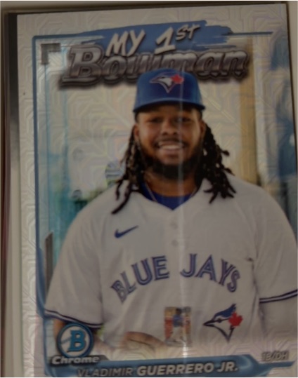 2024 Bowman Chrome My 1st Bowman #M1B-29 Vladimir Guerrero Jr. — front