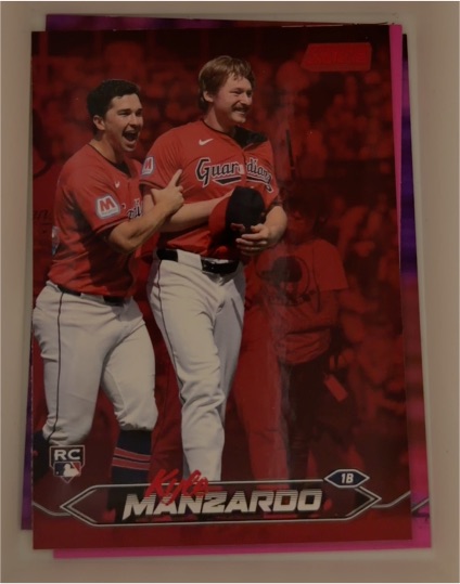 2024 Topps Stadium Club #160 Kyle Manzardo — front
