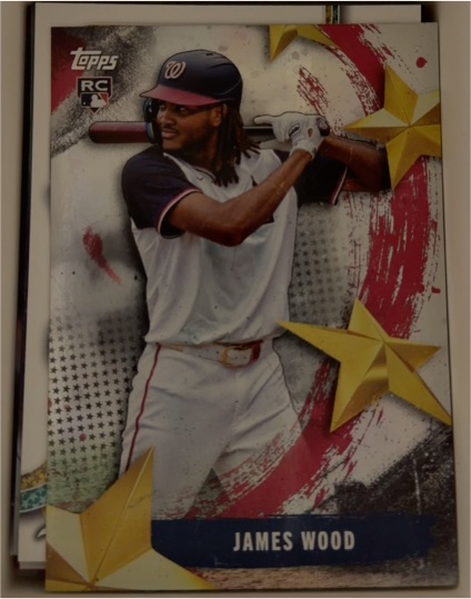 2025 Topps Stars of MLB #SMLB-18 James Wood — front