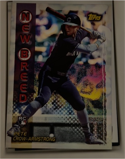 2024 Topps Archives #99NB-9 Pete Crow-Armstrong 1999 Topps Baseball New Breed — front