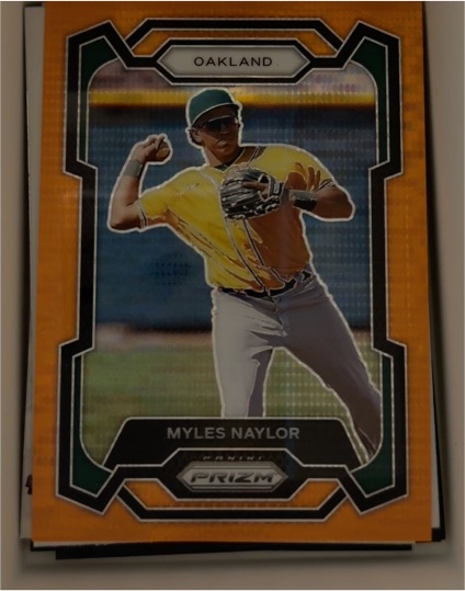 2024 Panini Prizm #254 Myles Naylor — front