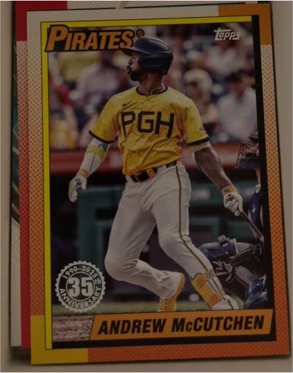 2025 Topps Series 1 #T90-98 Andrew McCutchen — front