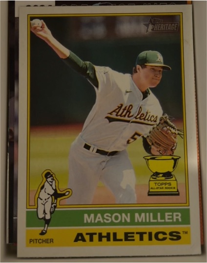 2025 Topps Heritage #405 Mason Miller — front