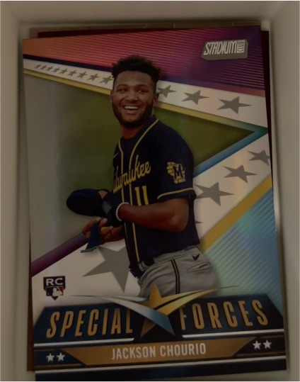2024 Topps Stadium Club Special Forces #SF-4 Jackson Chourio — front