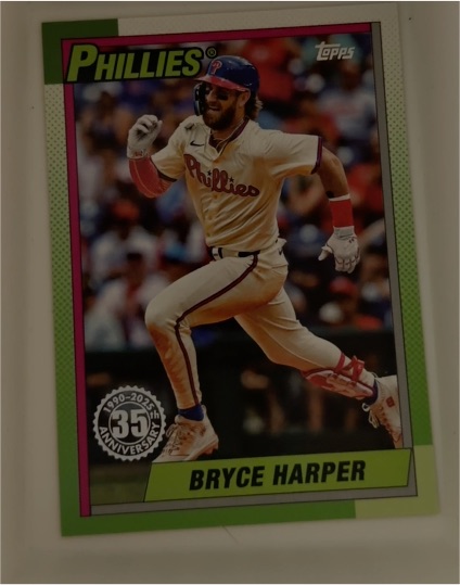 2025 Topps #T90-15 Bryce Harper — front