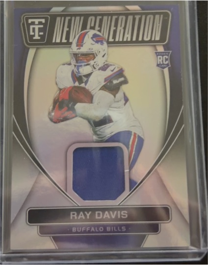 2024 Panini Totally Certified New Generation #NGJ-RDS Ray Davis — front