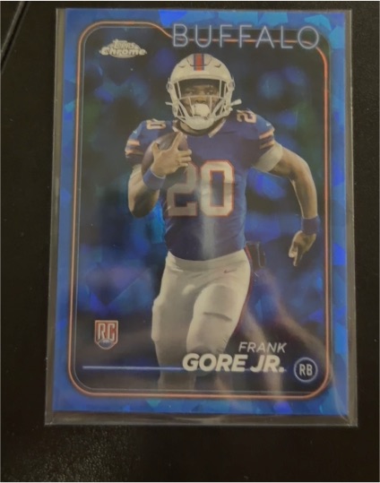 2024 Topps Chrome #260 Frank Gore Jr. — front