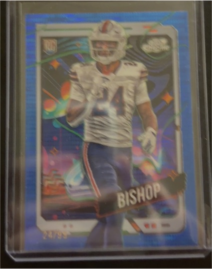 2024 Topps Chrome Cosmic #114 Cole Bishop — front
