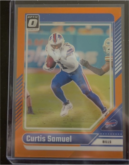 2024 Panini Donruss Optic #22 Curtis Samuel — front