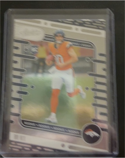 2024 Panini Absolute #112 Bo Nix Rookie Card — front